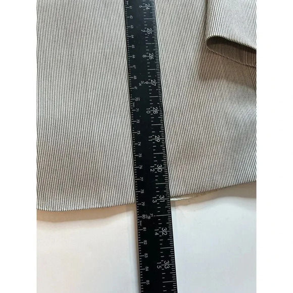 Samuelsohn Sport Coat Men’s 42 Reg Gray Striped 100% Wool Blazer Jacket - Picture 3 of 8